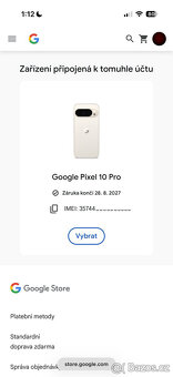 Google Pixel 10 Pro 5G 16GB/512GB Porcelain - 4