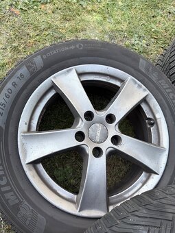 Zimní alu kola Dezent 215/60R16 5x112 - 4
