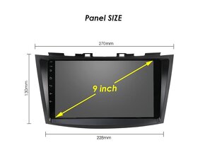 Android autorádio s navi pro SUZUKI SWIFT 4 (2011-2017) - 4