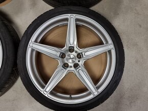 kovaná alu OXIGIN Oxflow 9 a 10,5x21" 5x112 s pneu - 4