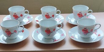 Starožitný porcelán, sklo - 4