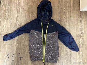 Lehká nepromokavá bundička Decathlon 92-98 a 104-110 - 4