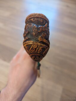 Dlouhá starožitná dýmka - 4