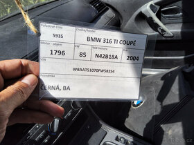 BMW 316TI 2004 E46 85kW COMPACT - DILY - 4