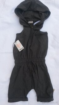 OVERAL GREY MELANGE 6-7 let - 4