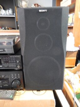 Sony věž- zesilovač, tuner, gramofon, CD přehravač, bedny - 4