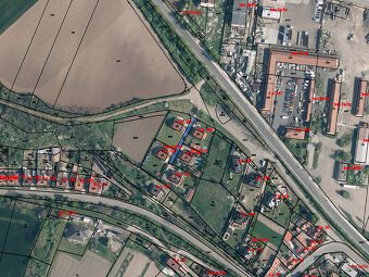 Prodej pozemku příjezdové cesty 242 m2 v obci Nová Ves, okre - 4