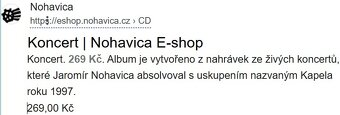CD JAROMÍR NOHAVICA - KONCERT - 4