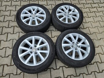 Orig. Alu kola 5x112 Letní 205/55/16 Barum - 4