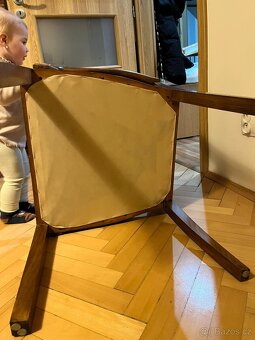 Židle/křeslo art deco repasované starožitnosti - 4