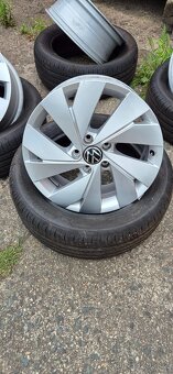 Originální disky VW r17 5x112 Volkswagen Golf 8 alu disky 6, - 4