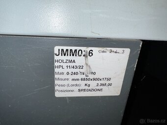 Pila velkoplošná - HOLZMA JMM026, HPL 11/43/22, FerWood - 4