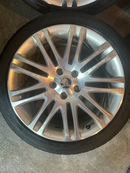 ALU Kola ŠKODA 5x112 R18 LUXON Letní Pneu 225/40/18 - 4