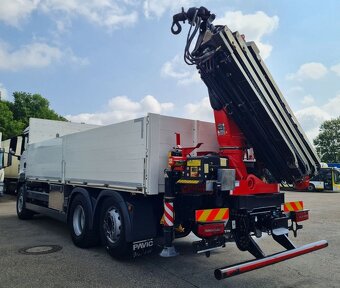MAN TGS 26.470 BL - 6x2 – Valník + HR-Fasi F 235 A – EURO 6 - 4
