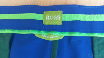 kalhoty na golf, pánské modré, Hugo Boss - 4