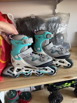 Kolečkové brusle dětské Oxelo - 4