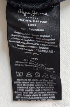 Pánské černé tričko Pepe Jeans, velikost L - 4