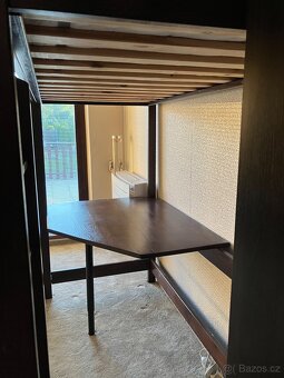 Set patrová postel 80x180cm a vysoká šatní skříň - 4