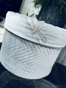 Luxusní, stříbrný box na hračky nejen pro pejsky - 4