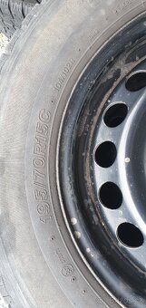 Plechové disky s pneu - 4