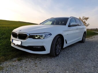 BMW 5 xDrive, Automat, g31, 2018, Tažné, Nappa, nová STK - 4