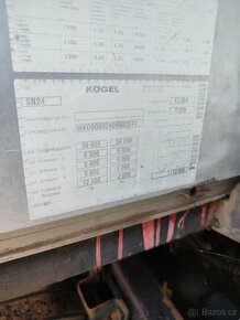Návěs kogel SN24 nové přetypovány na traktorový - 4
