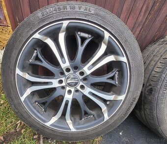 Alu kola BARRACUDA 5x120 a 5x112 včetně pneu 18" - 4