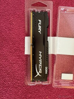 HyperX 16GB DDR4 2400MHz CL15 Fury Black Series - 4