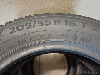 ZIMNÍ pneu Continental 205/55/r16 4ks - 4