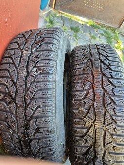 Plechové disky 15" VW Golf 5 2,0TDI. Na zimních pneu. - 4
