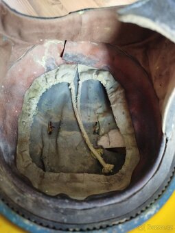 Přilba hříbek kokos na moped motocykl veterán - 4