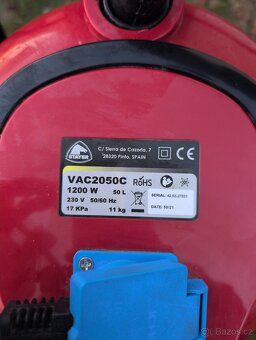 Průmyslový vysavač STAYER VAC 2050 C – 50 l, 1200 W – 90% st - 4