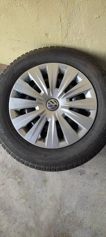 VW plechové disky 15 palců - 4