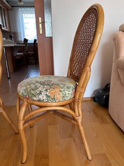 Ratanové židle 2ks - 4