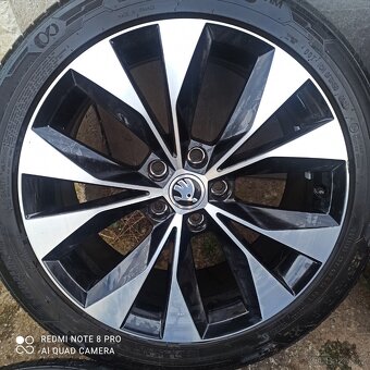 Orig.alu disky ŠKODA SUPERB 3  18" - 4