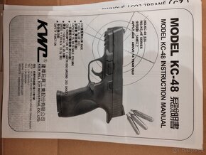 Airsoftová pistole SW M40, CO2, Non-Blowback, kovový závěr - 4