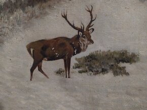Obraz s rámem 97,5×77 cm. Olejomalba na platně Signováno - 4