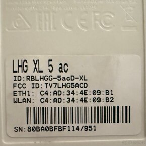 MikroTik RouterBOARD LHG XL 5 ac, drzak na konzoli - 4