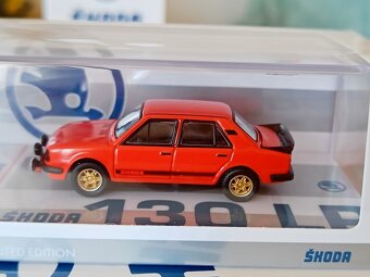 Model Škoda Škoda 130 LR červená(1985) - limit. edice (nové) - 4