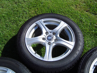 4XZIMNÍ HLINÍKOVÁ KOLA ŠKODA OCTAVIA III,II 205/55 R16 .TOP - 4