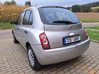 NISSAN MICRA 1.2i 48kW 2004 KLIMA, 5 dveří, STK 2027 - 4