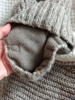 Čepice a nákrčník Pikeur, vlna alpaka, super stav - 4