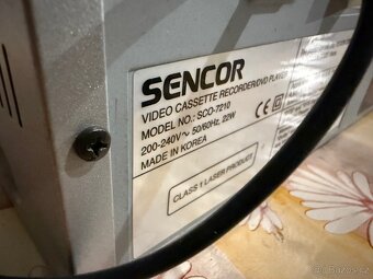 Videorekordér/DVD, Sencor SCO-7210 - 4