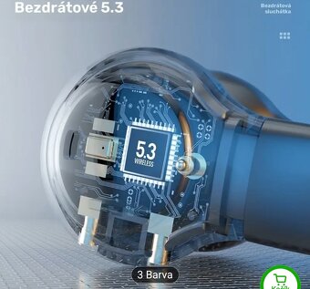 Bezdrátova sluchátka, nová. - 4
