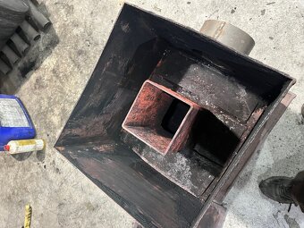 Kamna na olej s výměníkem - 4