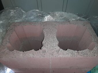 Komin z tvarnic +deska 122x77x37 cm ,vxsxh - 4