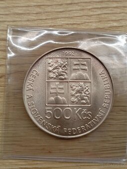 500 Kčs 1992 Komenský - 4