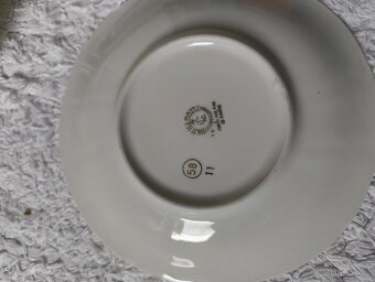 Talířky porcelán - 4