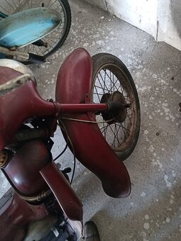 Jawa 555 DELUXE pařez - bez TP rok 1959 - 4