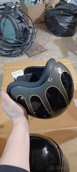 Helma RETRO integrál + otevřená vel. L - 4